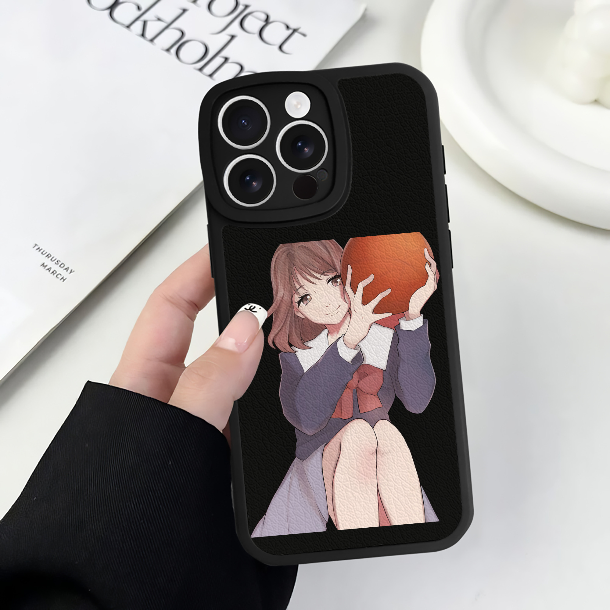 （画像用） SLAM DUNK／スラムダンク 【iPhone 16シリーズ対応】シリコンスマホケース（レザー調） 材質：シリコン